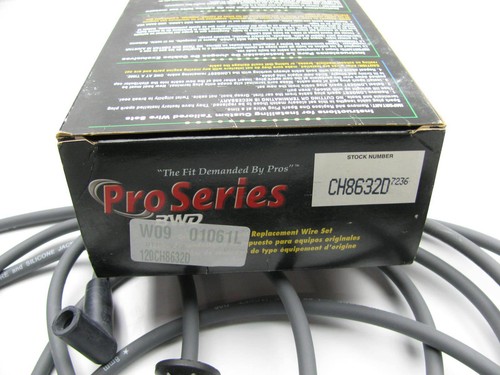 BWD CH8632D Ignition Spark Plug Wire Set 1982-1986 GM Jeep Pontiac 2.8L 173 V6