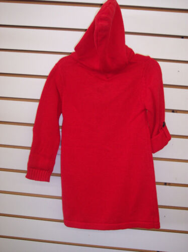 12 Toddler/Girls $38.50-$40.50 Red or Blue Duel Sleeve Sweater Dresses Sz 4T 
