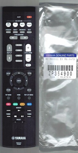 New Yamaha Receiver Remote Control RAV533 ZP35490 RX-V479 RX-V479BL RX-V579