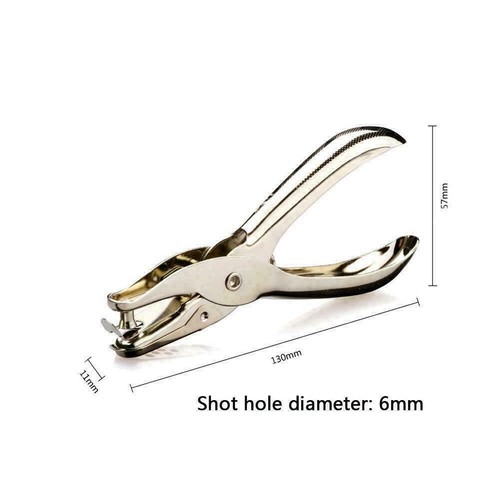 Loch Punch Einzigen One-Metall Hand Papier Puncher V8J4 A5T4