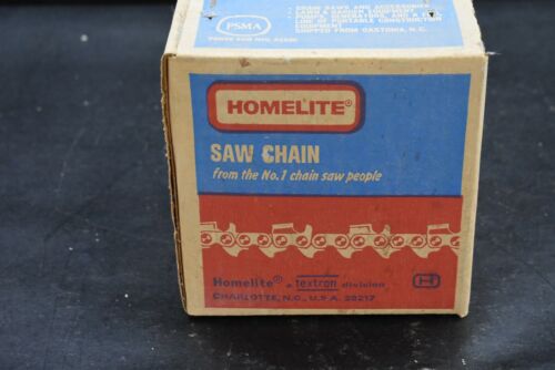 Vintage NOS Homelite Bulk Box 25 Ft Chainsaw Replacement Saw Chain 25-C50-R25
