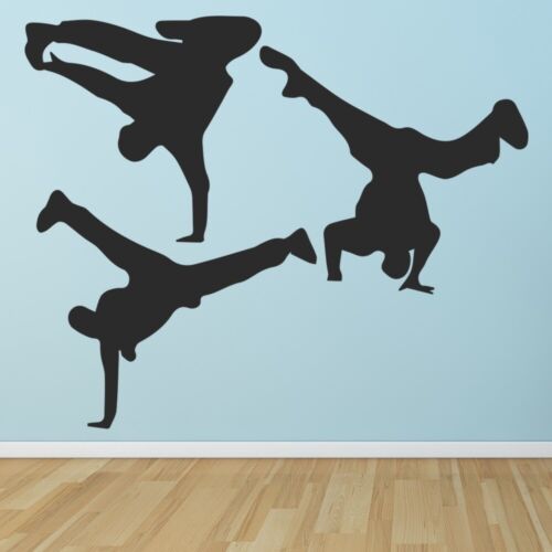 Break Dance Street Dancing Wall Decal Sticker Set WS-32664