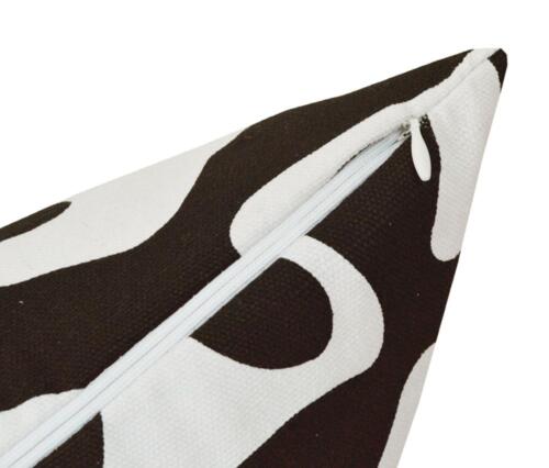 Pillow Cover*Geometry Cotton Canvas Sofa Seat Pad Cushion Case Custom Size*AL6 