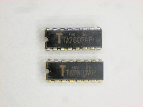 TA7607AP  /"Original/" Toshiba  16P DIP IC  2  pcs