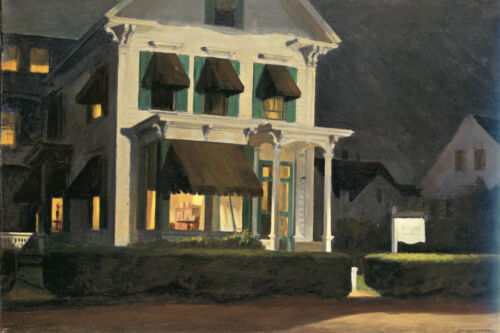 Rooms for Tourists-Edward Hopper CANVAS OR PRINT WALL ART 