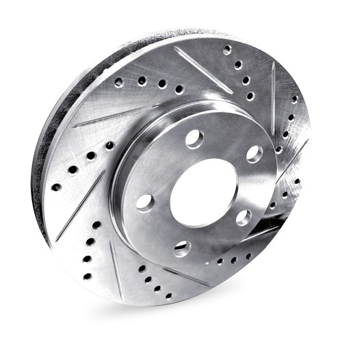 For 2014 Mercedes-Benz ML350 Front Rear Drill Slot Brake Rotors+Ceramic Pads