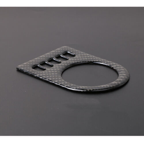 Carbon Fiber Gear Shift Panel Buttons Cover Trim fit For Jaguar XE XF XJ F-PACE