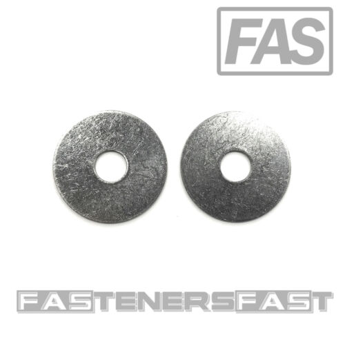 25 3//8 ID x 1 1//4 OD Stainless Steel Fender Washer Large OD Flat Washers SS