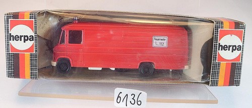 Herpa 1//87 4086 mercedes benz 508 camiones recuadro bomberos neutral OVP #6136