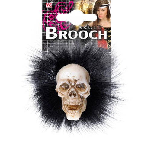 Tete de mort Broche Avec Ressorts Skull le PINS Halloween Gothique Ansteck Bijoux