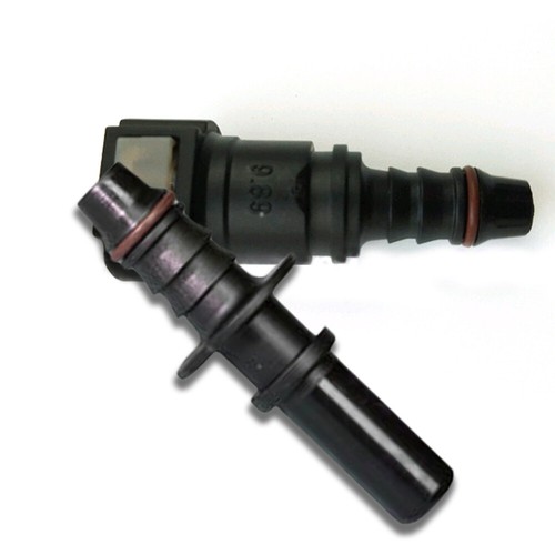 9.89 5/16" 8mm Fuel Line Quick Connect Release Disconnect Connector Gas Petrol~ 9.89 5/16" 8mm Fuel Line Quick Connect Release Disconnect Connector Gas Petrol~