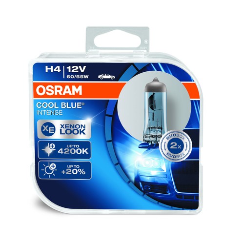 2x Fits Subaru Forester SF Genuine Osram Cool Blue Intense High//Low Beam Bulbs