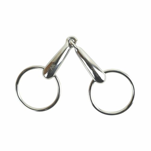 Details about  / AK Loose Ring Single Jointed Snaffle Hollow Horse Riding Bit
