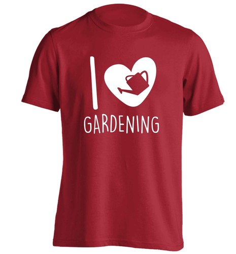 I love gardening t-shirt flowers plants grow nature lover green outdoor 5591