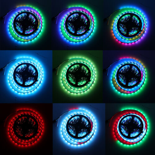 5m RGB LED Streifen WS2812B WS2811 IC 5050 Adressierbarer Dreamcolor 12V Stripe 