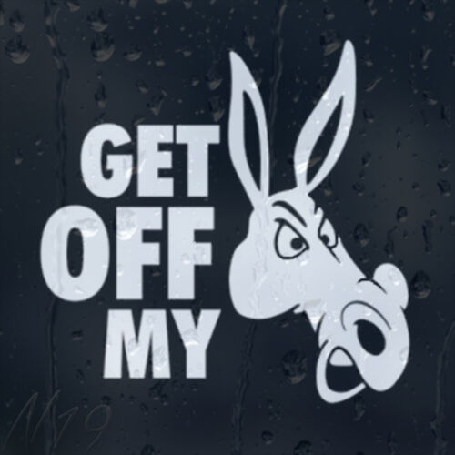 Get Off My Funny Car Or Laptop Decal Vinyl Sticker For Window Bumper Panel
