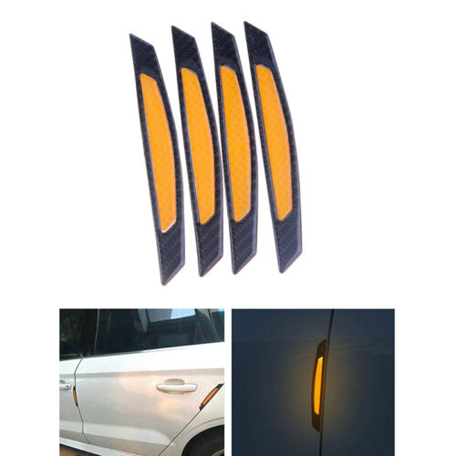 4x Car Motorcycle Truck Reflective Stickers reflective tape Safety Warning Decal 