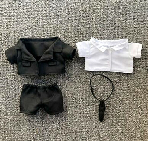 20 cm KPOP EXO 朱一龙 poupée vêtements costume noir Set Accessoire Cosplay limite n