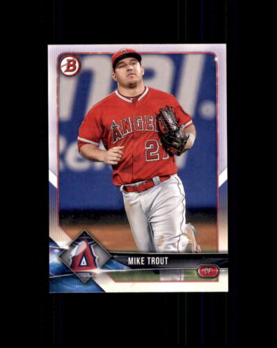 2018 Bowman Mike Trout #1 Los Angeles Angels 