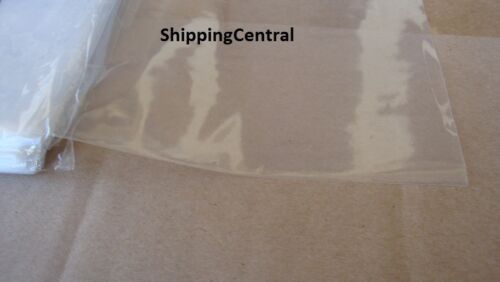Free Shipping 1,000 2 mil 11/" x 14/"   CLEAR Suffocation Warning Flat Poly Bags
