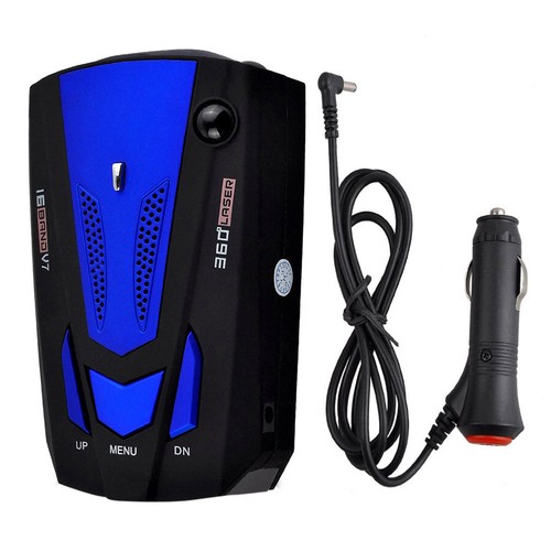 16 Band 360° Auto Voice Alert Warning Car Trucker GPS Speed Laser Radar Detector