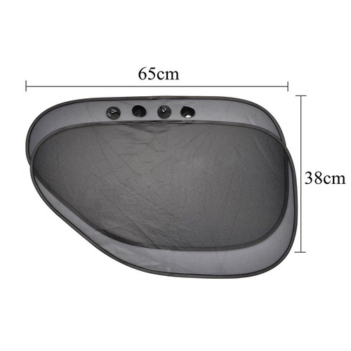2x Car Side Window Sun Shade Cover Shield Sunshade UV Protection Universal