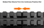 13 emplacements UTG Super Slim Picatinny Riser Mount 0.83/" Hauteur
