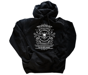 Attraverso il mio mestiere sono in grado-Zimmermann con cappuccio-Sweat-Shirt S-XXL