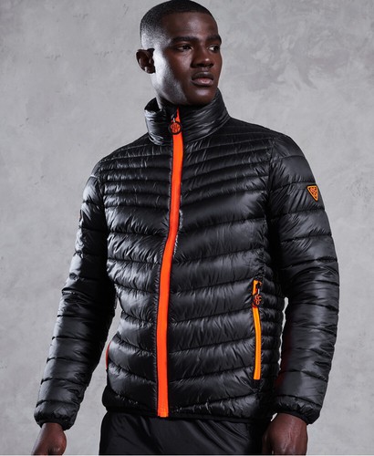 NUOVA linea uomo Superdry Giacca Eco Fuji ECO NERO