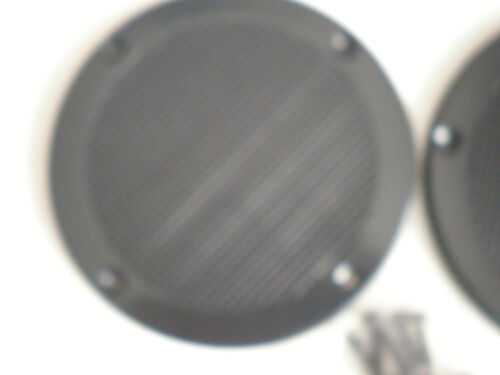 screw holes are 3 3//8/" center-center Vintage speaker grills measure 5 3//8 dia.