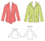 Kwik sew K3693 motif misses cardigans xs-xl bn