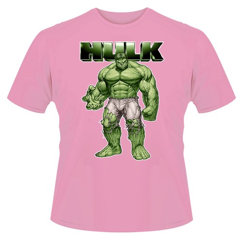 The Hulk Super Hero T-Shirt Boys Girls Kids Age 3-15 Ideal Gift//Present