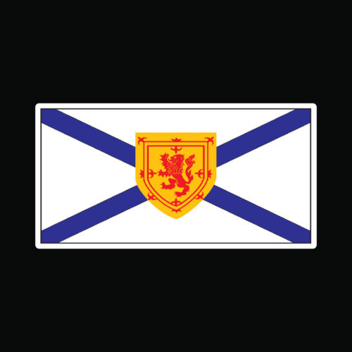 P102 NOVA SCOTIA PROVINCE CANADA FLAG ANY SIZE VINYL DECAL BUMPER STICKER 