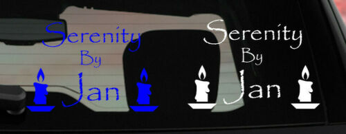 Serenity By Jan Decal 