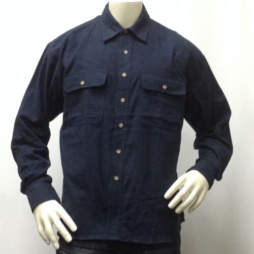 Men/'s Flannel Shirt Button Down Long Sleeve Marino Bay Shirt 100/% Cotton NEW