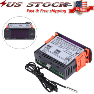 STC-3000 30A 220V Digital Temperature Controller Temp Sensor Thermostat Relay