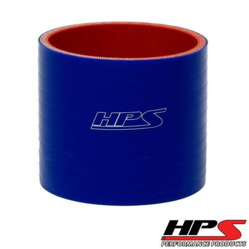 HPS 3/" ID High Temp 4-ply Silicone Straight Coupler Hose Blue 3/" Length