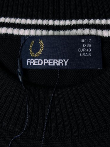 Fred Perry señora suéter//Jersey de punto suéter//// fino truco k1138 102 7038
