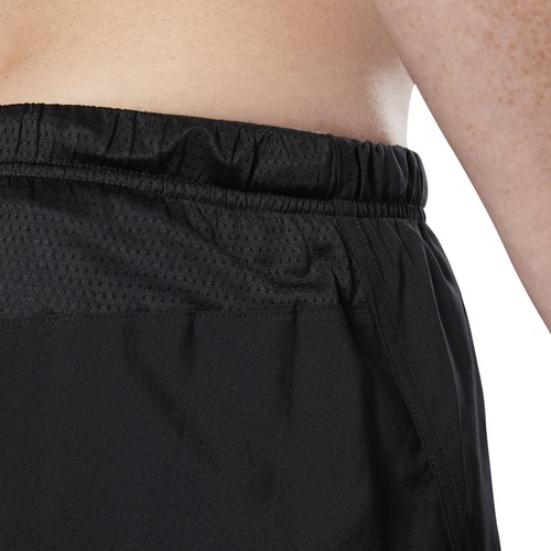 Reebok Run Essential 5 Inch Mens Running Shorts Black