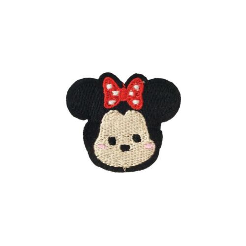 Embroidery Applique Patch Sew Iron Badge Iron On Minnie Mouse Head