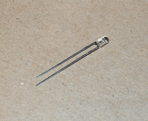 Green LED T1 3mm Water Clear Lite On LTL-4236N 40mcd Qty= 100