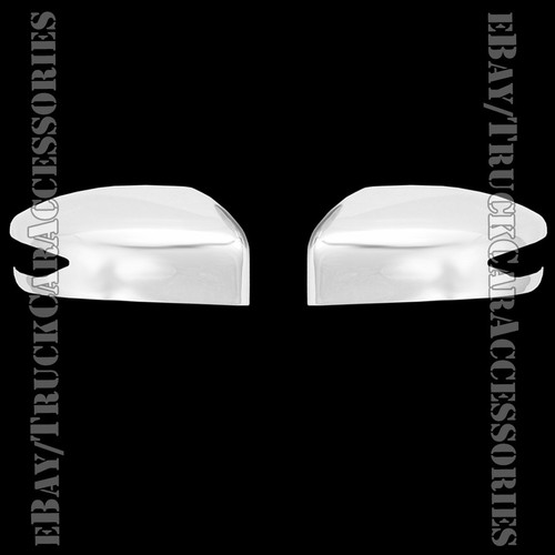 2 Chrome Mirror Covers with Signal For 2013 2014 2015 2016 2017 NISSAN Altima