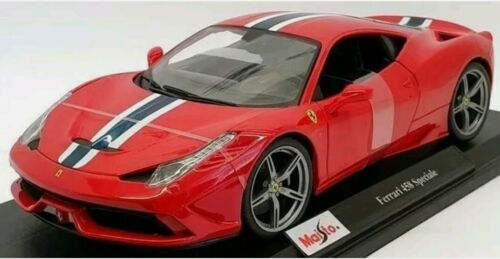 Maisto Ferrari 458 Speciale 1:18 Edición Especial Diecast Modelo Coche Deportivo