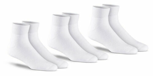 Jefferies Socks Mens Quarter Ankle Sports Cotton Seamless Low Cut Socks 3 Pair