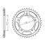 rc70 Kettenkit DID VX X-ring g/&b Honda NC 750 S sans DCT 14-15 Boutons