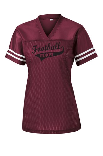Customized Football Mom Ladies PosiCharge® Replica Jersey Mother Spirit XS-4XL