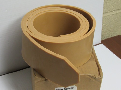 TOTAL SOURCE FLOOR SCRUBBER SQUEEGEE BLADE AM7-77-00109 6/' FT L 3-1//4/"W TAN GUM