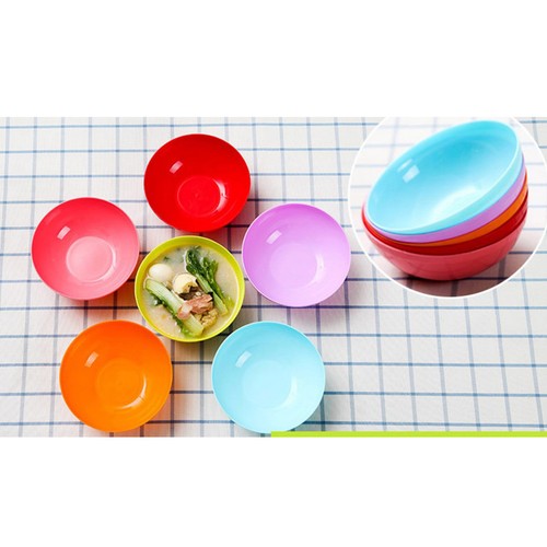 6x Bole en Plastique Lèger Potrtable pour Camping Randonnée Voyage Plein
