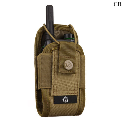 Universal MOLLE two-way Radio Holder Case Holster Walkie Talkie Pouch Tools Bag