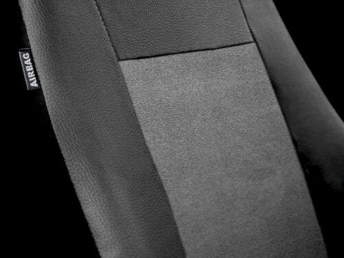 Seat covers fit Vauxhall Astra F G H J K full set alcantara leatherette grey